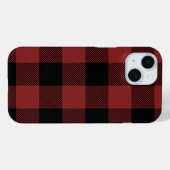 Red Black Buffalo Karo Kariert Case-Mate iPhone Hülle (Rückseite (Horizontal))