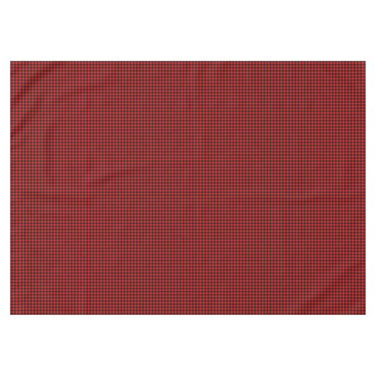 Red Black Buffalo Lumberjack Karo Kariertes Muster Tischdecke (Vorderseite (Horizontal))