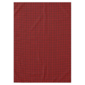 Red Black Buffalo Lumberjack Karo Kariertes Muster Tischdecke (Vorderseite)