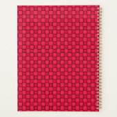 Red Black Checkerboard Planer (Rückseite)