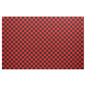 Red Black Checkered Karo Pattern Stoff (Yard (91,4 cm))