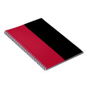 Red & Black CUSTOM Notizblock (Rechte Seite)
