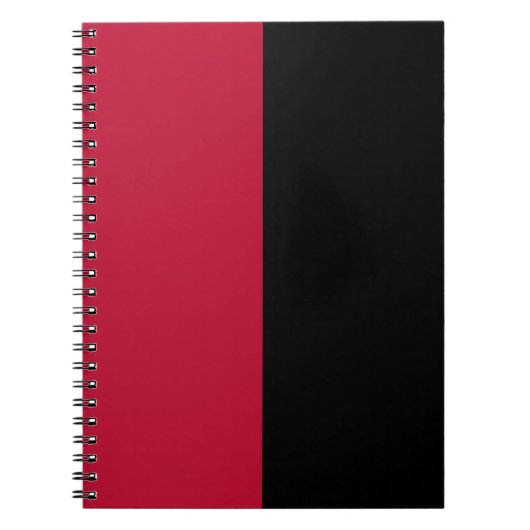 Red & Black CUSTOM Notizblock (Vorderseite)