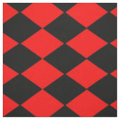 Red Black Diamonds Stoff (Muster)