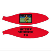 Red Black Foto Basketball Ball (Panele)