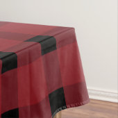 Red Black Gingham Pattern Tischdecke (Beispiel)