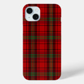 Red Black Green Cosy Plaid Case-Mate iPhone Hülle (Rückseite)