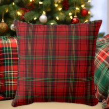 Red Black Green Cosy Plaid