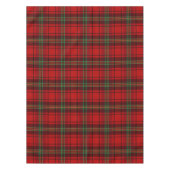 Red Black Green Cosy Plaid Tischdecke (Vorderseite)