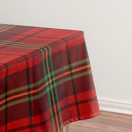 Red Black Green Cosy Plaid Tischdecke (Beispiel)