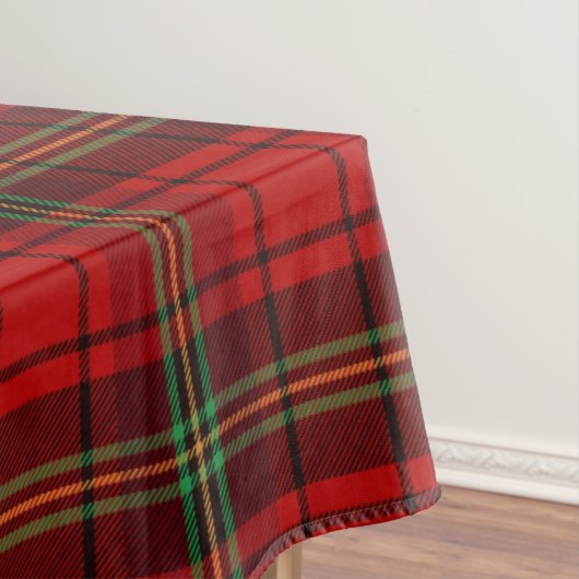 Red Black Green Cosy Plaid Tischdecke (Beispiel)
