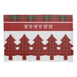 Red Black Green Cosy Tartan Kissenbezug