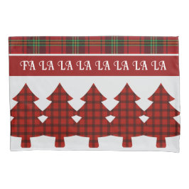 Red Black Green Cosy Tartan Kissenbezug