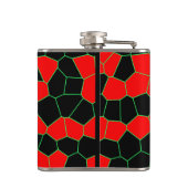 Red Black Green Flachmann (Rückseite)