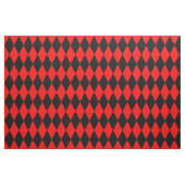 Red Black Harlequin Diamonds Checkers Design  Stoff (Fat Quarter (45,7 x 55,9 cm))