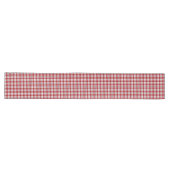 Red Black Karo Runner Lumberjack Dinner Style Großer Tischläufer (Horizontal)