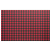 Red Black Lumberjack Buffalo Kariertes Muster Fabr Stoff (Yard (91,4 cm))