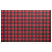 Red Black Lumberjack Buffalo Kariertes Muster Fabr Stoff (Fat Quarter (45,7 x 55,9 cm))