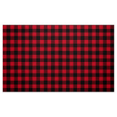 Red Black Lumberjack Buffalo Kariertes Muster Fabr Stoff (Fat Quarter (45,7 x 55,9 cm))