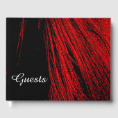 Red & Black Mane Gästebuch (Vorderseite)