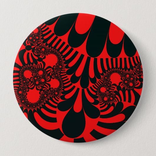 Red Black Mod Huge Button (Vorderseite)