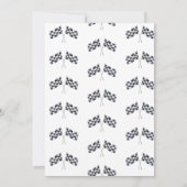 Red Black Monster Truck Bash Geburtstag Einladung (Rückseite)