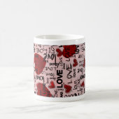Red & Black Mug Kaffeetasse (Mittel)