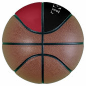 RED Black Number Ätzing Individuelle Name Basketball (Rechts)