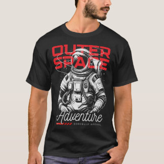 Red & Black Outerspace Vision T-Shirt