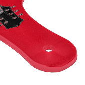 Red Black Pop Art Electric Gitarre Schneidebrett (Ecke)