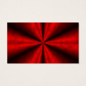 Red Black Rainbow in Leatheroptik Business Cards (Rückseite)