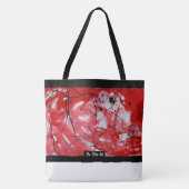 RED&BLACK SCRIBBLE: TASCHE (Vorderseite)