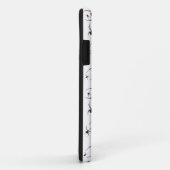 Red & Black Spider Muster Case-Mate iPhone Hülle (Hinten/Rechts)