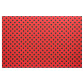 Red Black Stars Muster dekorative Textil Stoff (Yard (91,4 cm))
