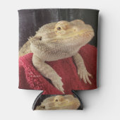 Red Black Tan Lil' Murph Funny Niedlich Bartdrache Dosenkühler (Vorderseite)