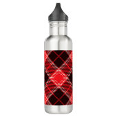 Red Black Tartan Edelstahlflasche (Links)