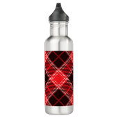 Red Black Tartan Edelstahlflasche (Rechts)