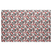 red black team colors volleyballs scalable pattern stoff (Yard (91,4 cm))