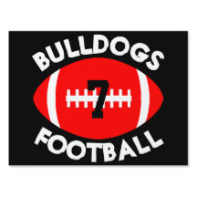 Red & Black Varsity Football Team, Spieler & Anzah