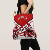 Red, Black & White Chereleader Design Tasche (Von Nahem)