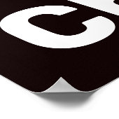 Red, Black, White Kitchen Wall Deco - Poster (Ecke)