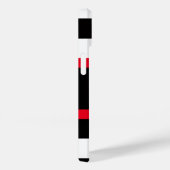 Red Black World Champion Papa i iPhone Case (Rückseite / Rechts)