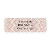 Red Black Yellow Native American Blanket Muster (Vorne)