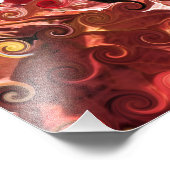 RED-BLÄTTER FOTODRUCK (Ecke)