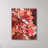 RED-BLÄTTER LEINWANDDRUCK (Vorderseite)