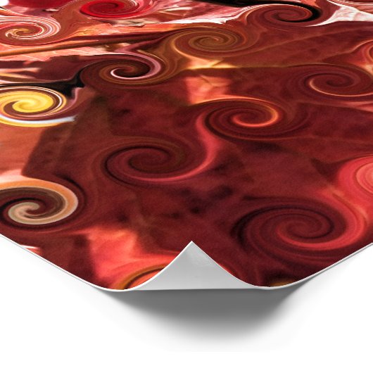 RED-BLÄTTER POSTER (Ecke)