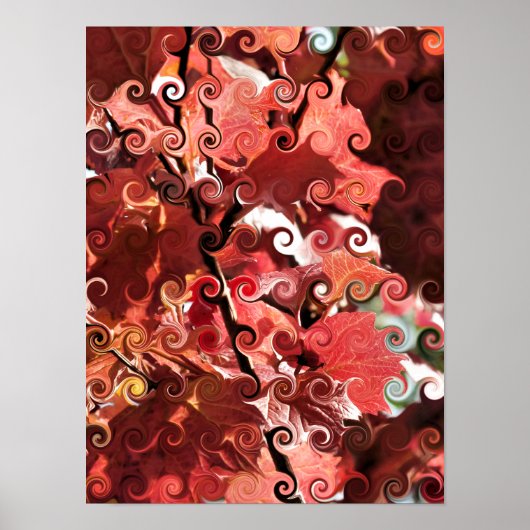 RED-BLÄTTER POSTER (Vorne)