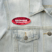 Red Blood Cells Namensschild (Beispiel)