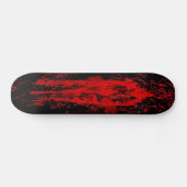 Red Bloody Celtic Cross Skateboard (Horizontal)