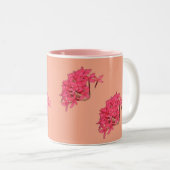 Red Bloom Beauty Mug - Where Every Sip is a Deligh Zweifarbige Tasse